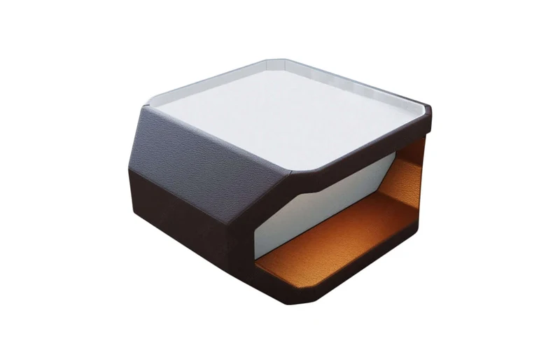 Couchtisch Asti Eleganz in Leder