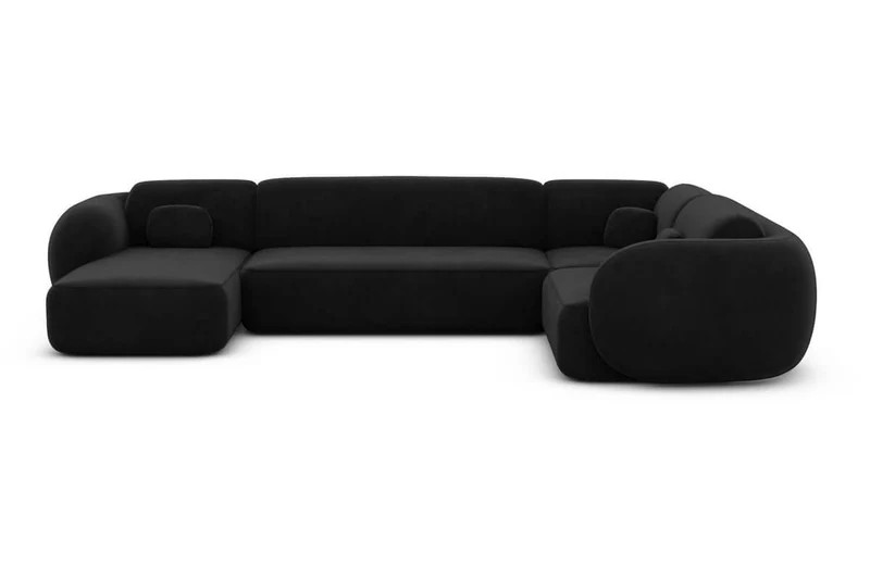 Wohnlandschaft Altea U-Form aus Stoff