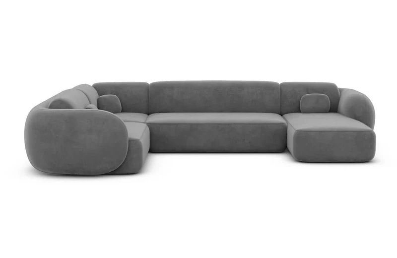 Wohnlandschaft Altea U-Form aus Stoff