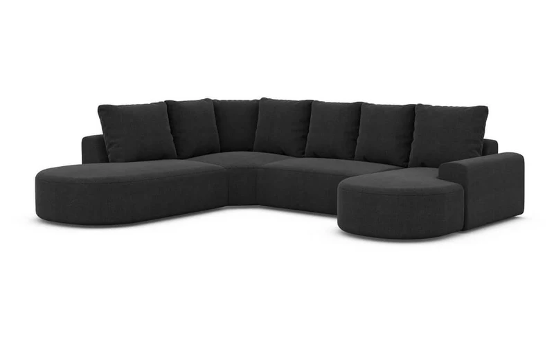 Wohnlandschaft Gomera Lounge U-Form aus Stoff