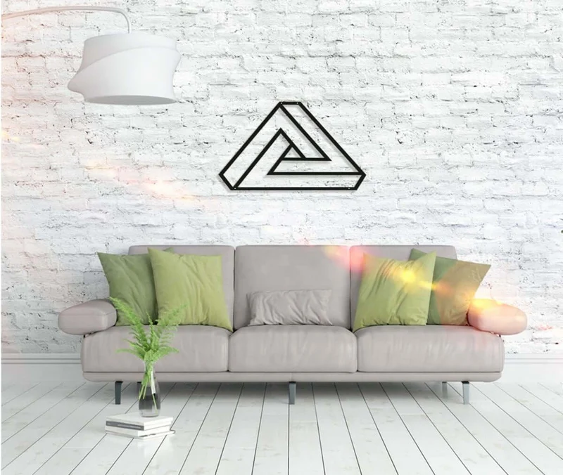 Wandbild Triangollo