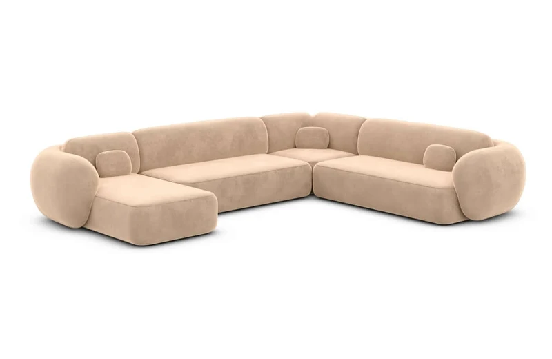 Wohnlandschaft Altea XXL U-Form in Stoff