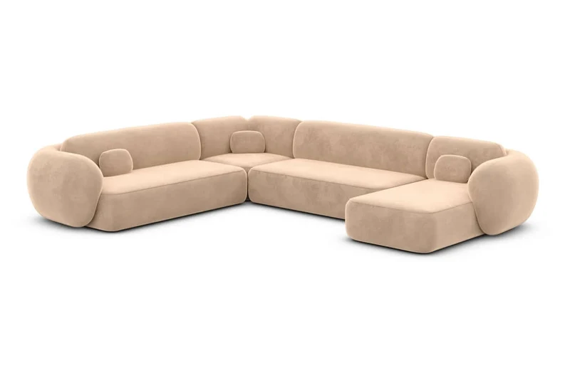 Wohnlandschaft Altea XXL U-Form in Stoff