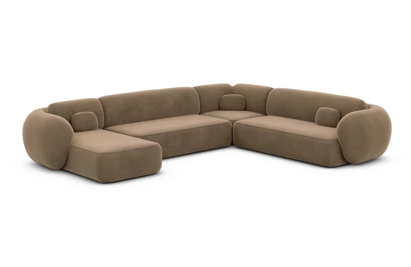 Wohnlandschaft Altea XXL U-Form in Stoff