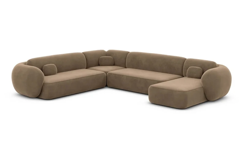 Wohnlandschaft Altea XXL U-Form in Stoff