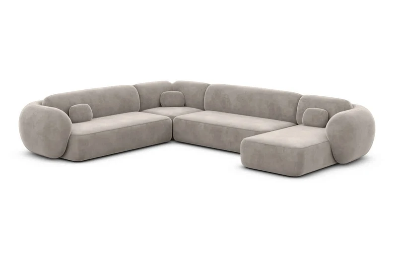 Wohnlandschaft Altea XXL U-Form in Stoff
