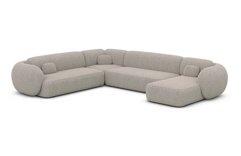 Wohnlandschaft Altea XXL U-Form in Stoff