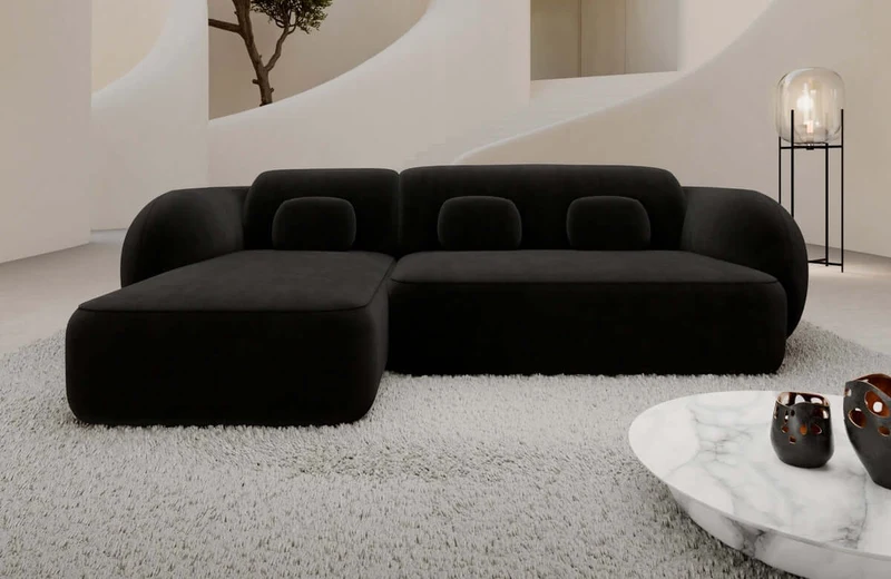 Ecksofa Altea L-Form aus Stoff