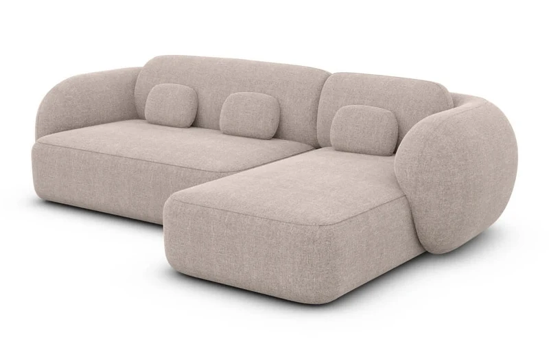 Ecksofa Altea L-Form aus Stoff