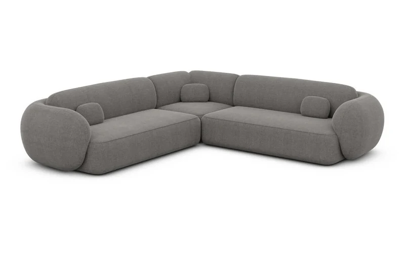 Couch Altea L-Form in Stoff