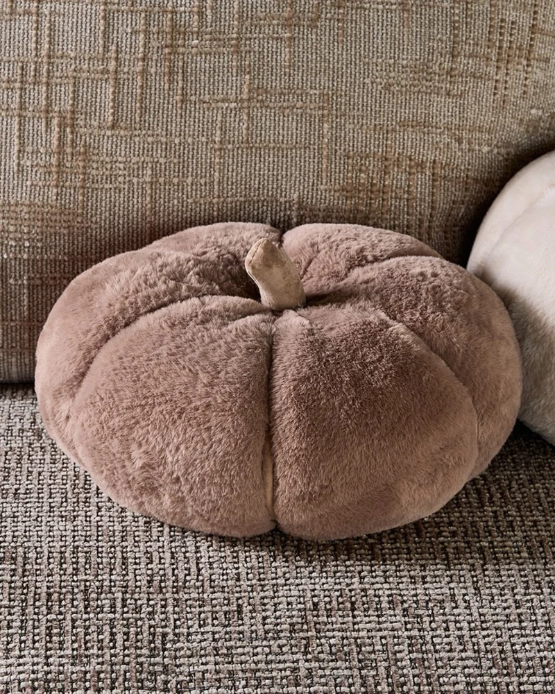Kürbis Kissen "Pumpkin Faux Fur" von Riviera Maison
