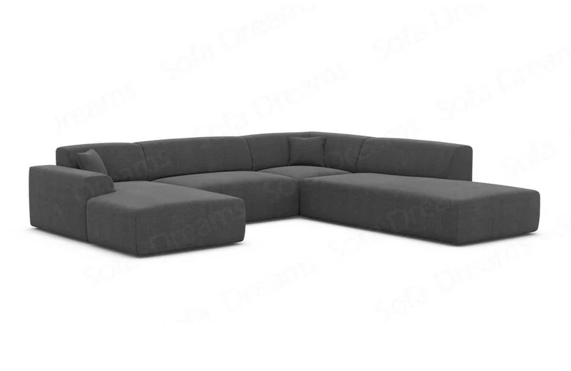 Couchlandschaft Mallorca Lounge U-Form in Stoff