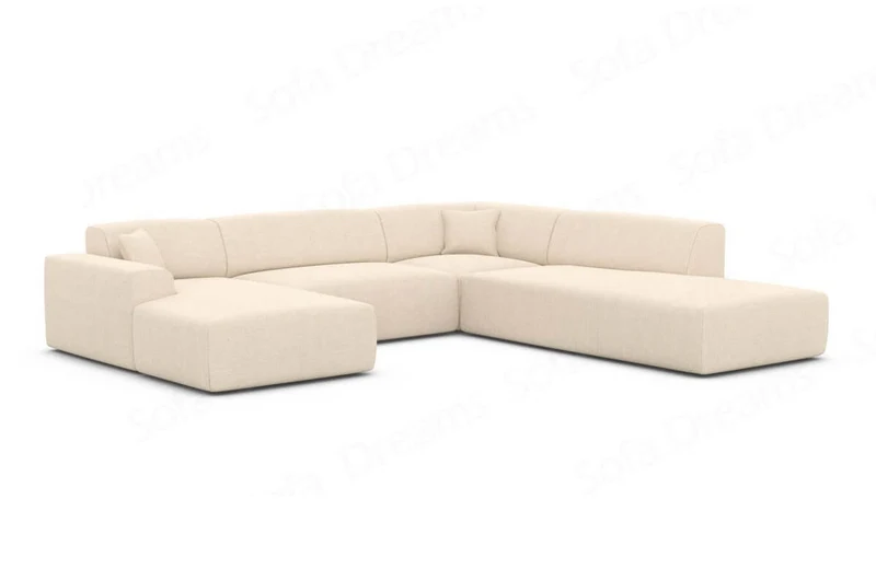 Couchlandschaft Mallorca Lounge U-Form in Stoff