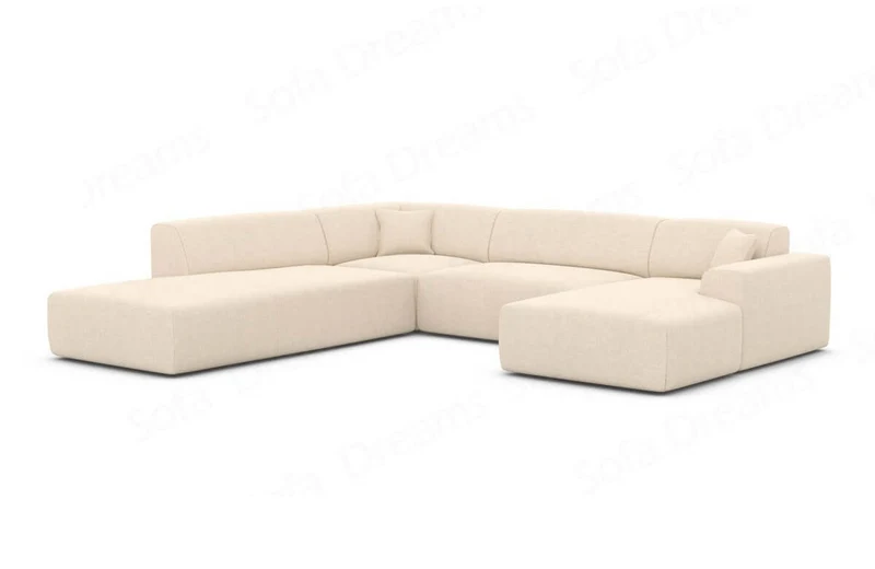 Couchlandschaft Mallorca Lounge U-Form in Stoff