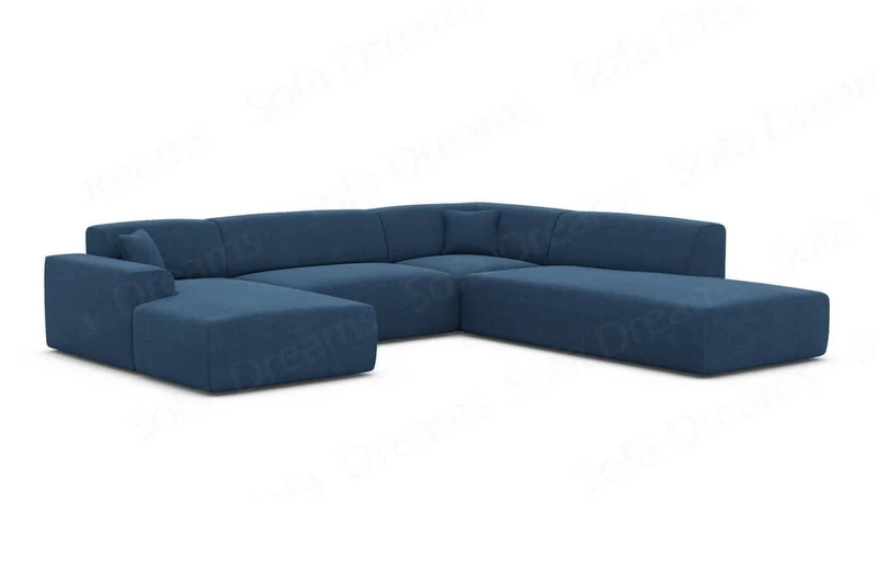 Couchlandschaft Mallorca Lounge U-Form in Stoff