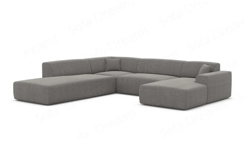 Couchlandschaft Mallorca Lounge U-Form in Stoff