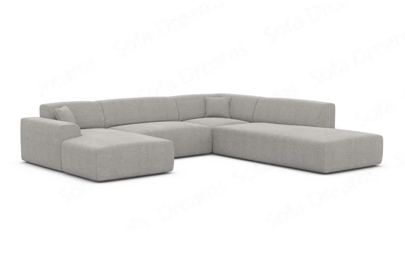 Couchlandschaft Mallorca Lounge U-Form in Stoff