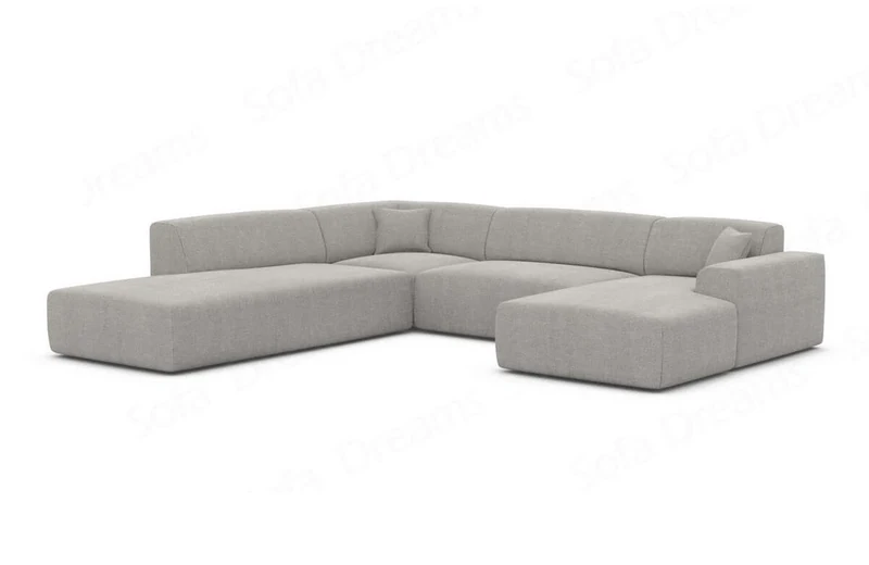 Couchlandschaft Mallorca Lounge U-Form in Stoff