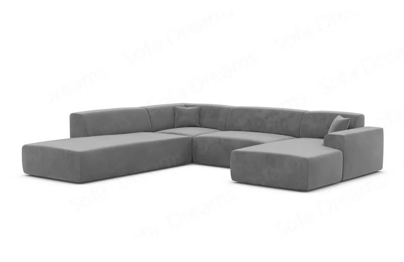 Couchlandschaft Mallorca Lounge U-Form in Stoff