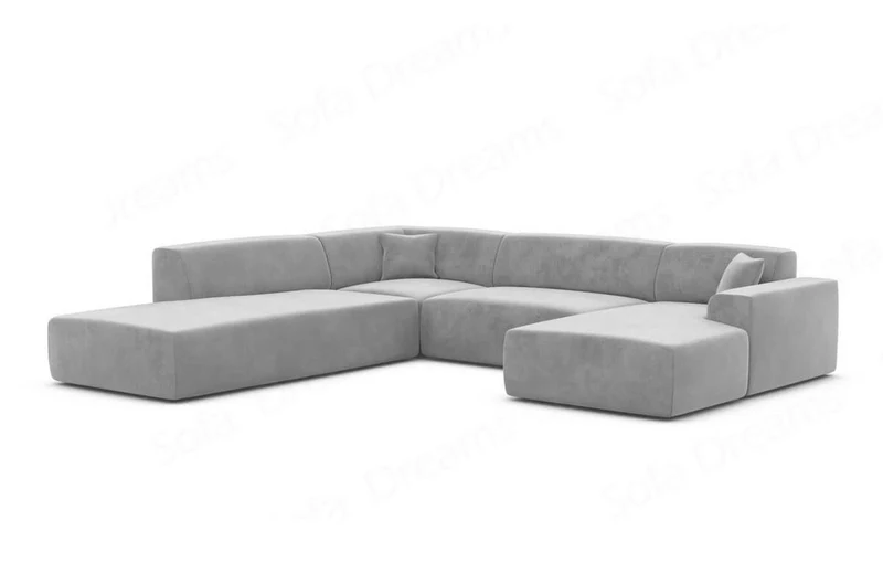 Couchlandschaft Mallorca Lounge U-Form in Stoff