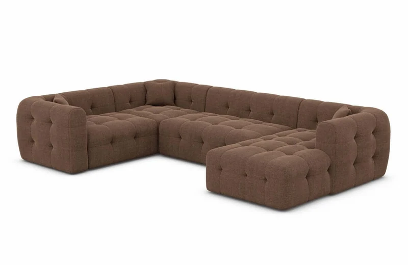 Couchlandschaft Sevilla U-Form in Stoff