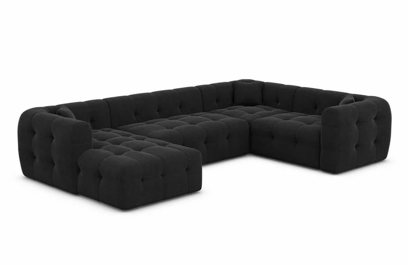 Couchlandschaft Sevilla U-Form in Stoff
