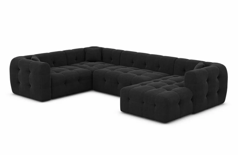 Couchlandschaft Sevilla U-Form in Stoff