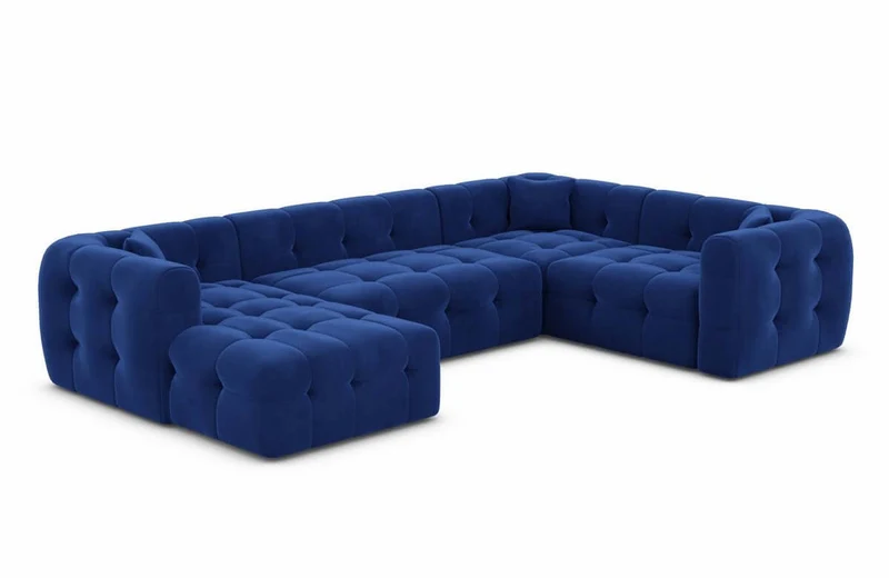 Couchlandschaft Sevilla U-Form in Stoff