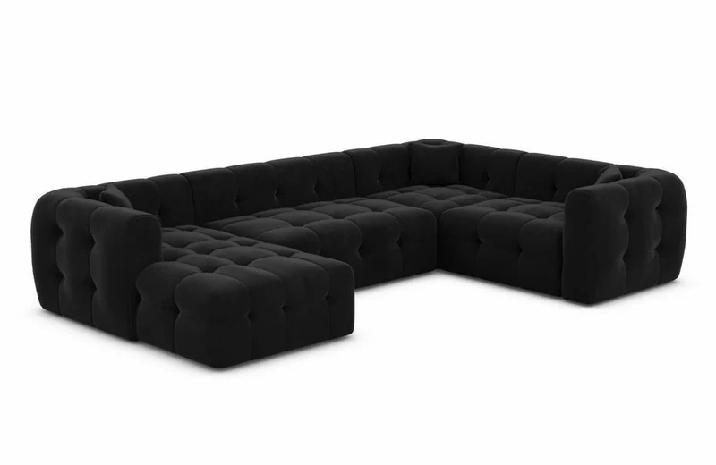 Couchlandschaft Sevilla U-Form in Stoff