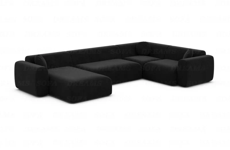 Stoff Wohnlandschaft Cortegada U-Form