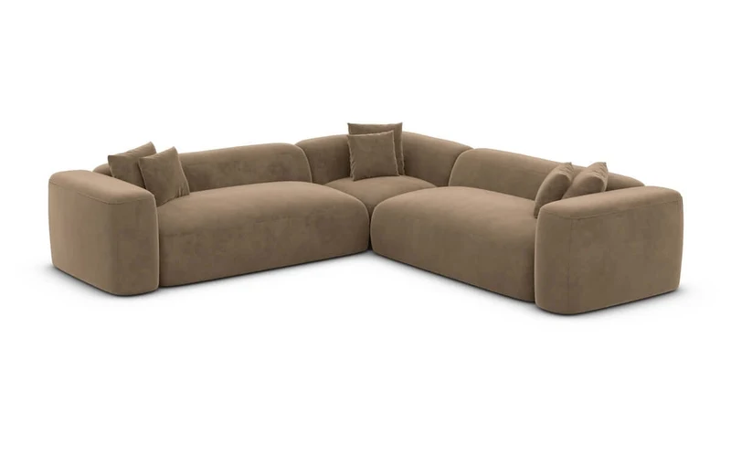 Stoff Ecksofa Alcudia L-Form