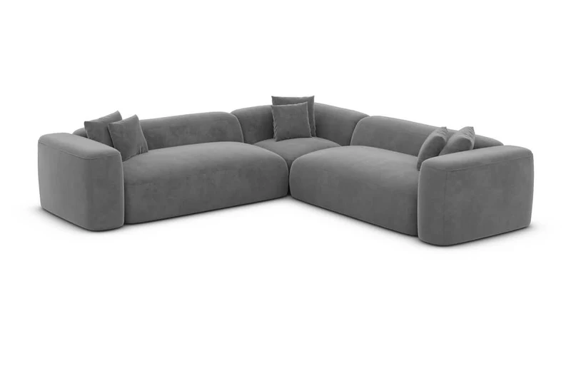Stoff Ecksofa Alcudia L-Form