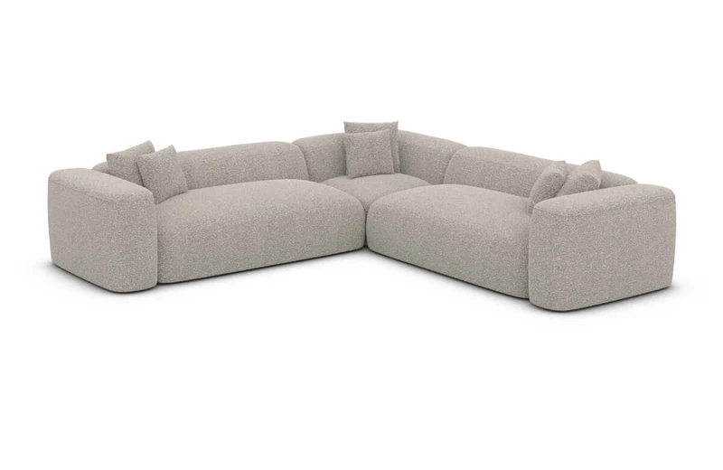 Stoff Ecksofa Alcudia L-Form