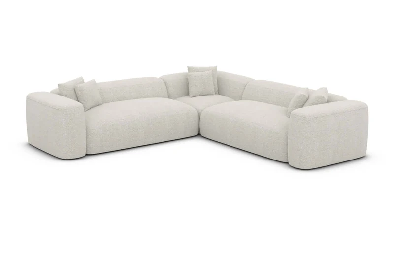 Stoff Ecksofa Alcudia L-Form