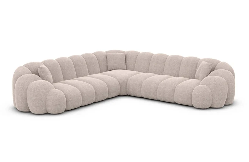 Ecksofa Rajada L-Form aus Stoff
