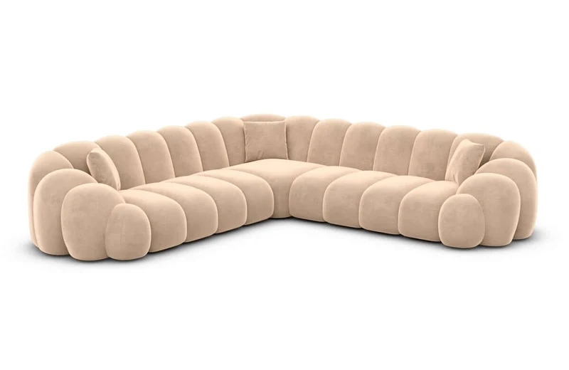 Ecksofa Rajada L-Form aus Stoff