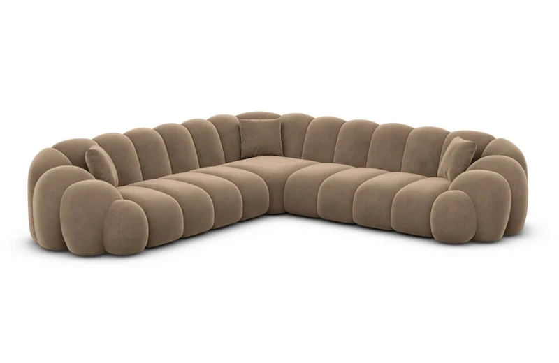 Ecksofa Rajada L-Form aus Stoff