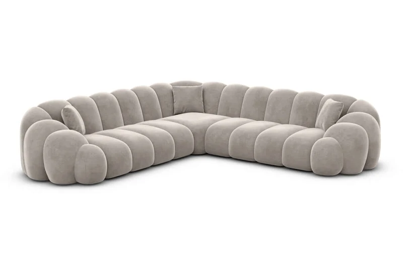Ecksofa Rajada L-Form aus Stoff