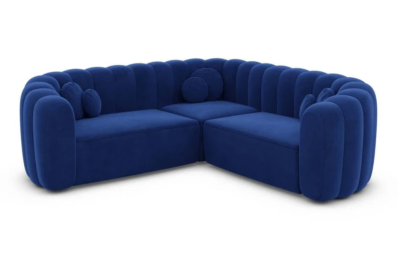 Stoff Ecksofa Almeria L-Form