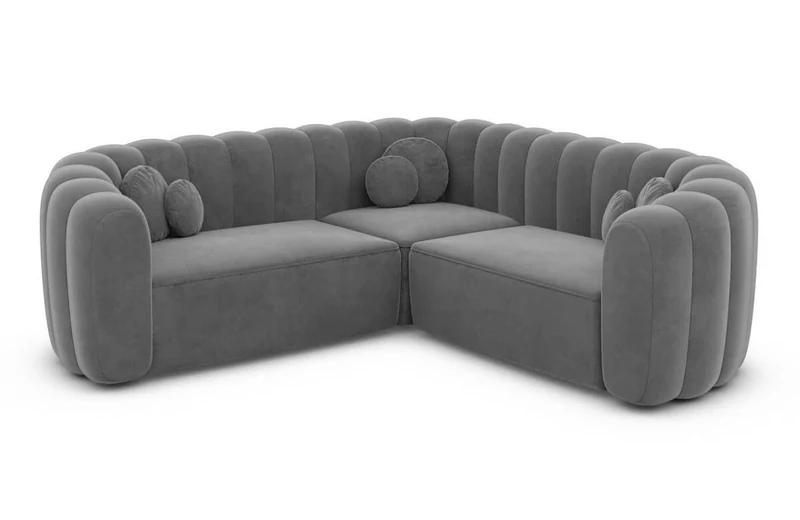 Stoff Ecksofa Almeria L-Form