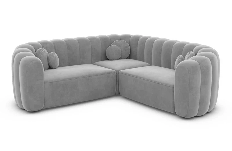 Stoff Ecksofa Almeria L-Form