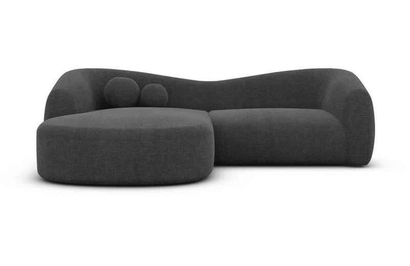 Ecksofa Murcia L-Form aus Stoff