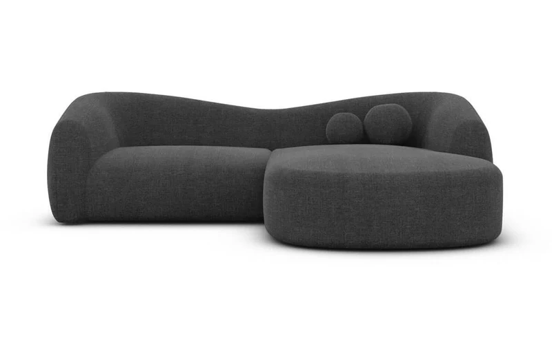 Ecksofa Murcia L-Form aus Stoff