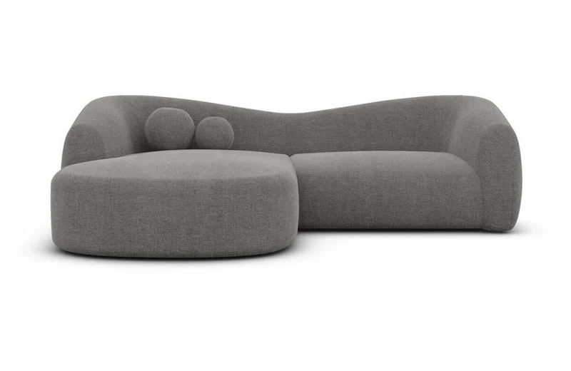 Ecksofa Murcia L-Form aus Stoff