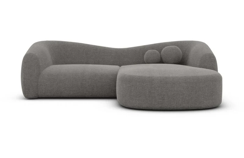 Ecksofa Murcia L-Form aus Stoff