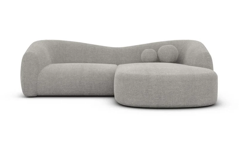 Ecksofa Murcia L-Form aus Stoff
