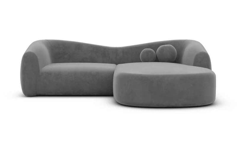 Ecksofa Murcia L-Form aus Stoff
