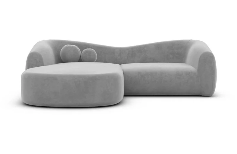 Ecksofa Murcia L-Form aus Stoff