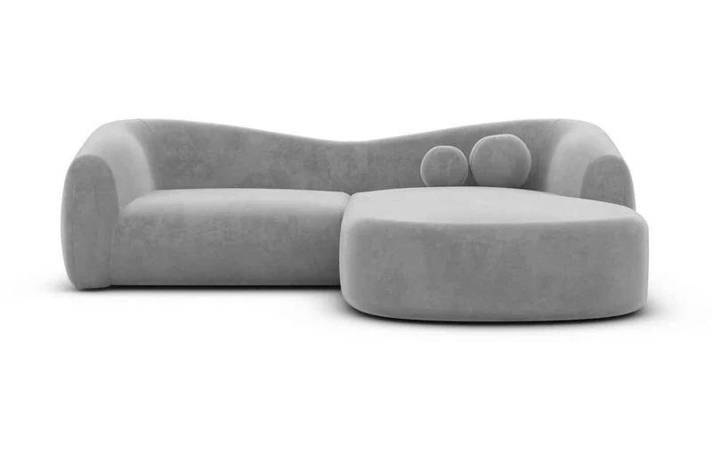Ecksofa Murcia L-Form aus Stoff