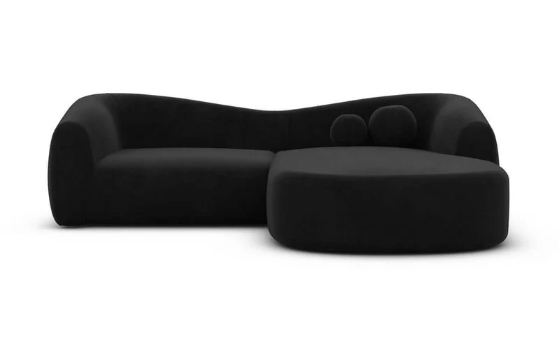 Ecksofa Murcia L-Form aus Stoff